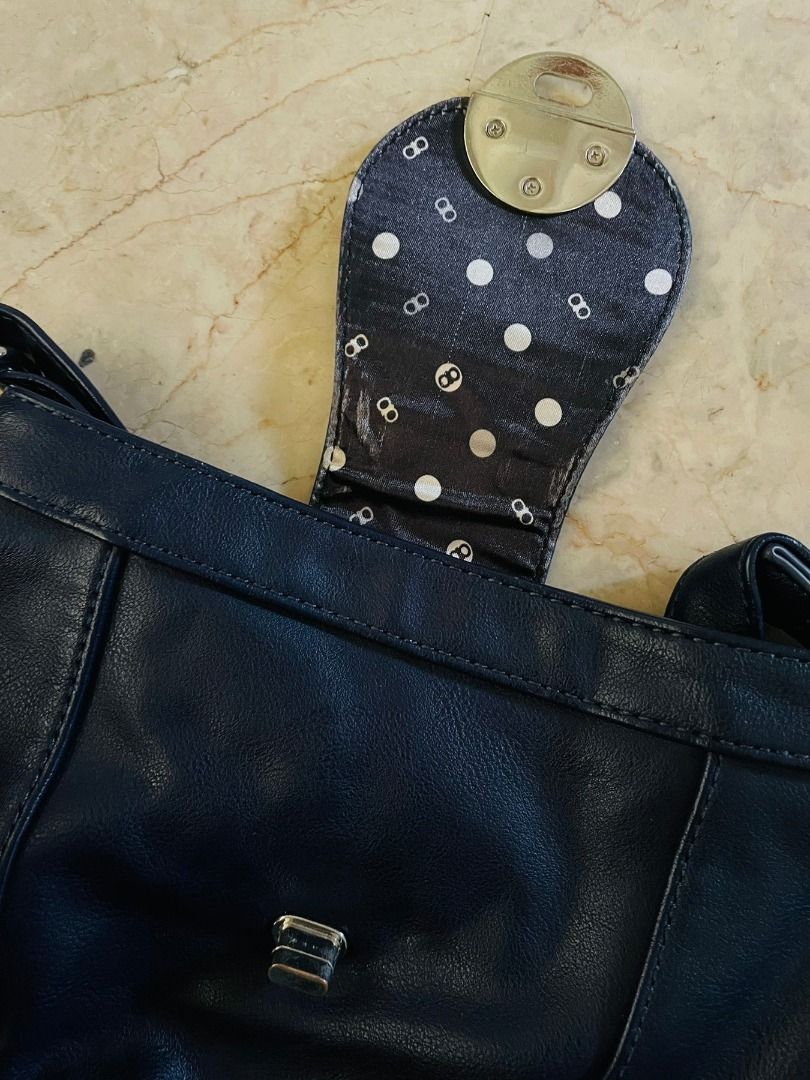 Debenhams black leather bag discount