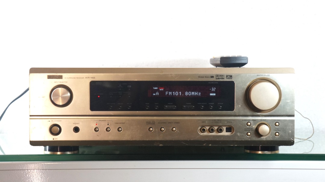 Denon AVR1603 5.1ch AV Surround Receiver, Audio, Soundbars, Speakers