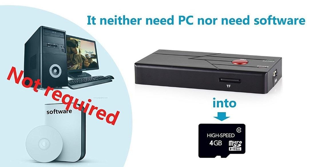 DIGITNOW! Standalone Video Recorder Capture Stick ( PC and Software don