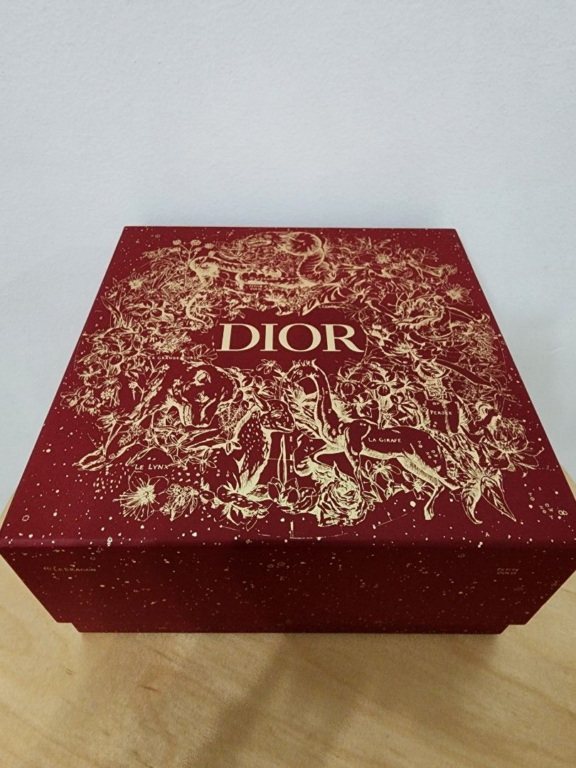 Dior Empty 2023 Chinese New Year Gift Box 85 x 85 x 40  eBay