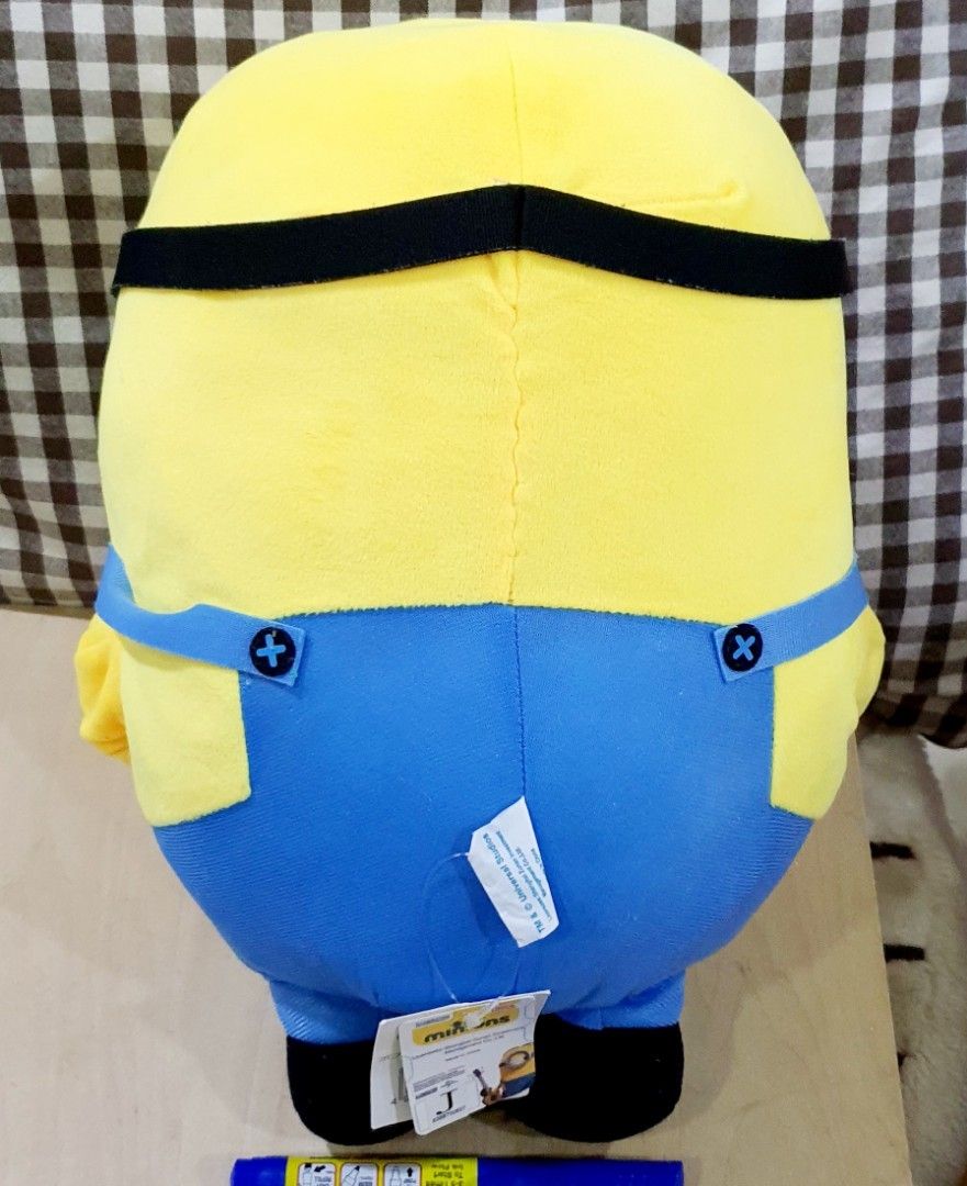 Disney Minion Big cushion plush 36cm, Hobbies & Toys, Toys & Games on