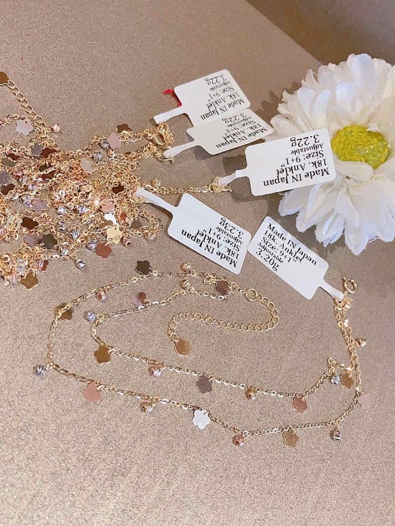 Japanese anklet on sale