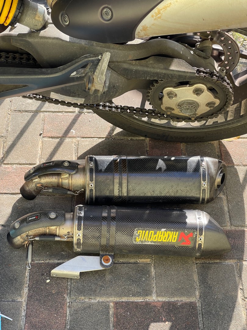 Akrapovic monster 796 cheap