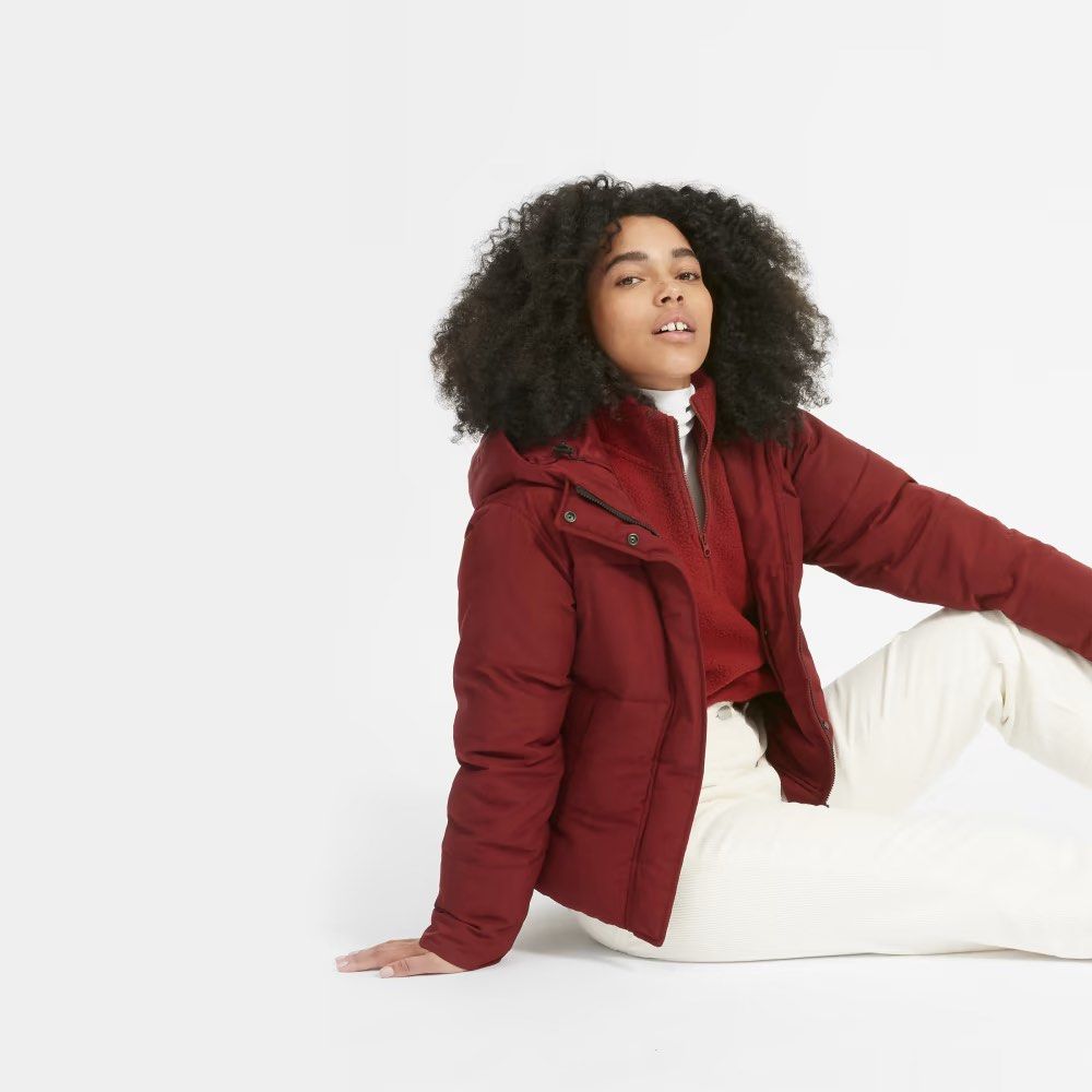 Everlane ReNew Short Puffer Women s Fashion Coats Jackets and