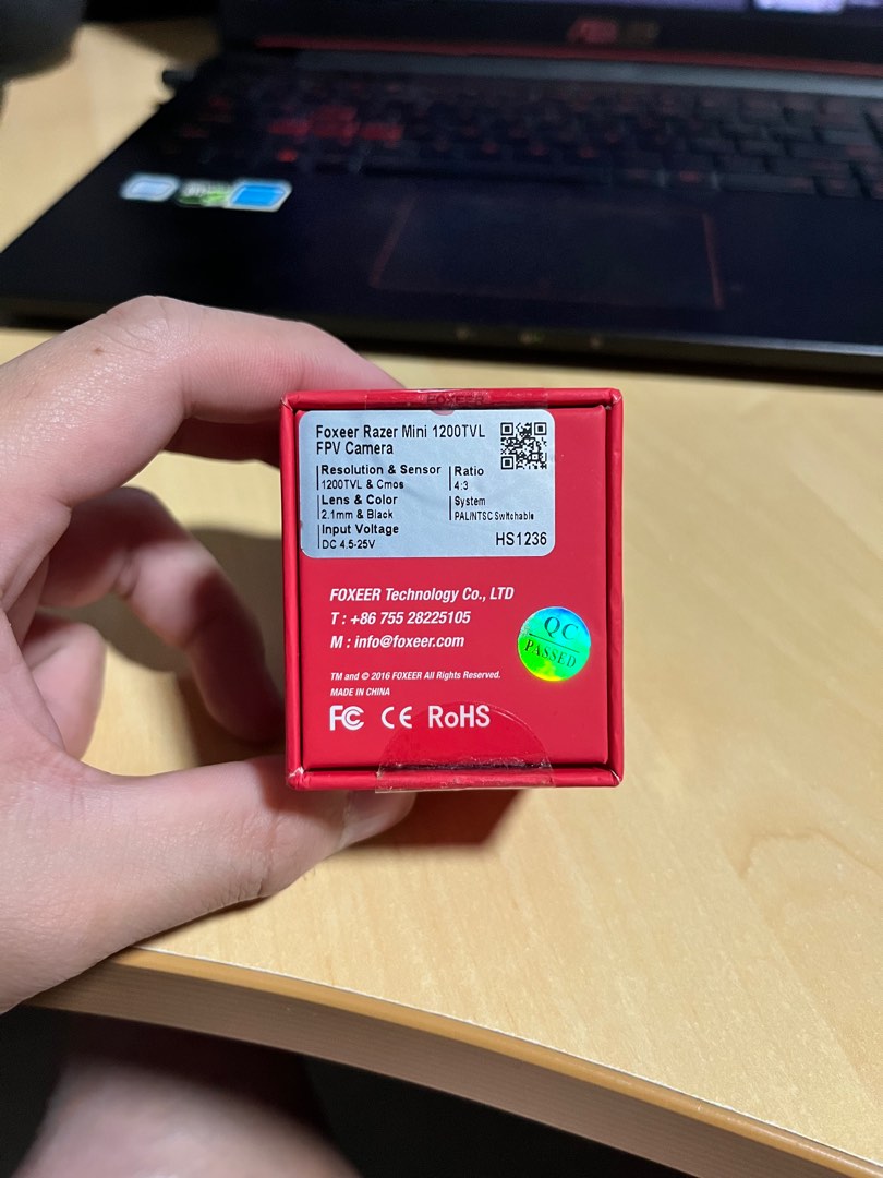 Foxeer Razer Mini 1200TVL FPV Camera, Photography, Drones on Carousell