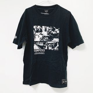 FREE 免費贈送🎁 滿額禮 OLD NICK COMPETES 復古 照片TEE 短袖 休閒 短T 男版 黑色 XL號 CLT-M TP0_23 #23開學季
