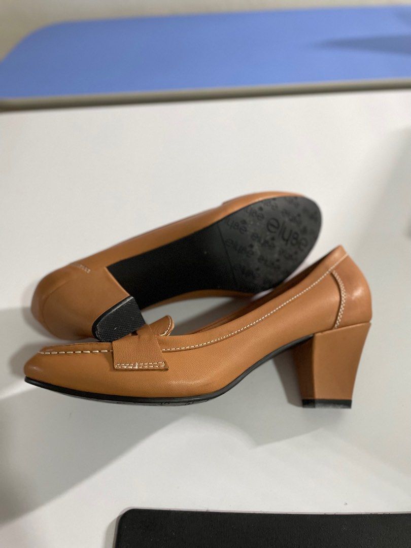 Genuine leather heels sale