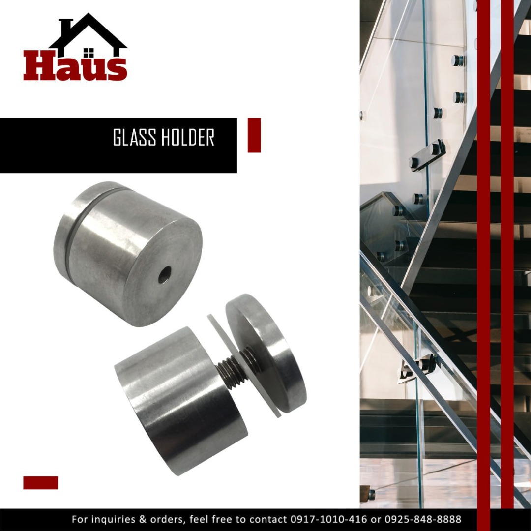 Glass Holder / Stainless Steel Frameless Standoff Clamp Hardware for