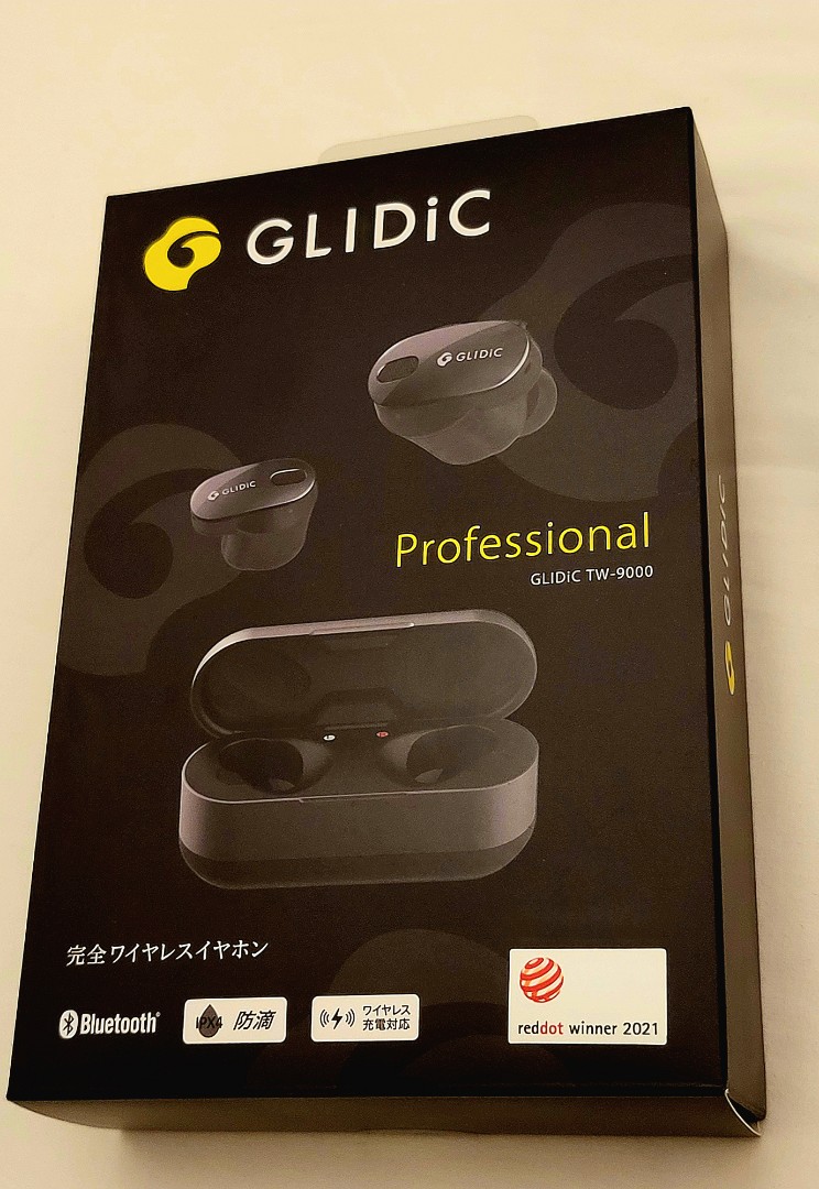 GLIDIC TW-9000 日本正品原價$2800, 耳機及錄音音訊設備, 耳機在旋轉拍賣