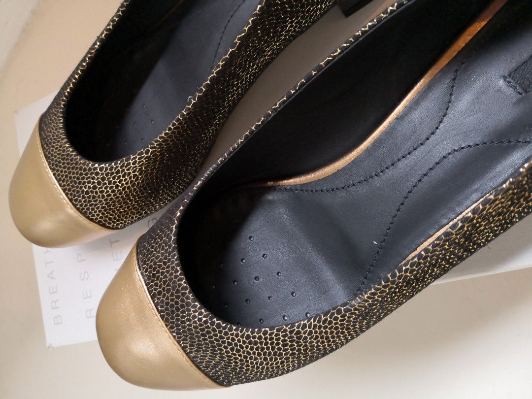 Geox discount black flats