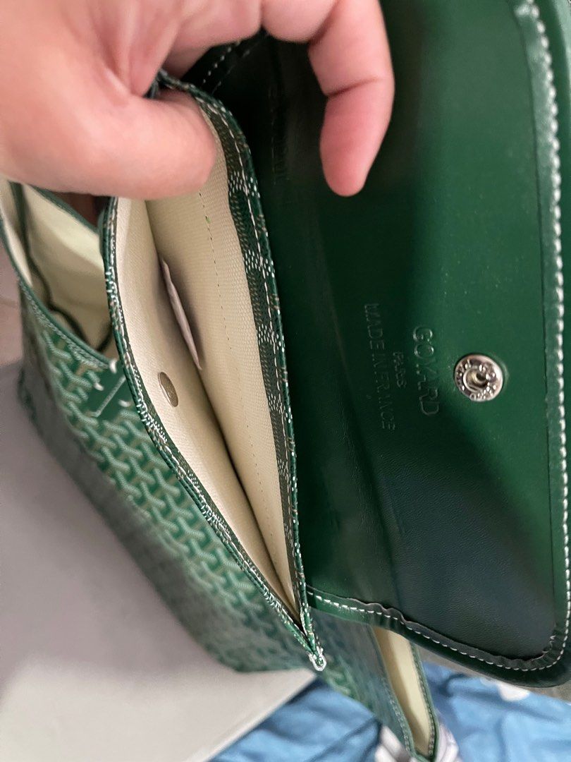 💯Goyard St. Louis PM Size Green, Luxury, Bags & Wallets on Carousell