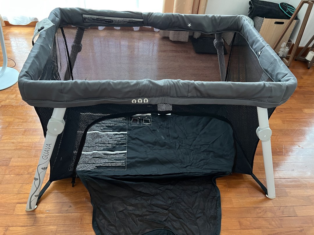 Guava Lotus Travel Crib, Babies & Kids, Baby Nursery & Kids Furniture