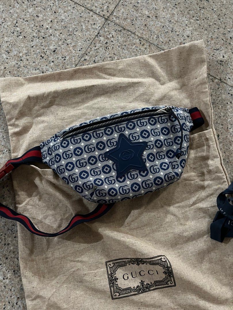 Gucci kids gg online star print belt bag