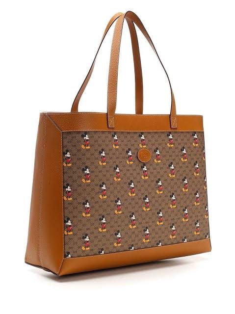 Gucci Mickey Mouse Tote Luxury Bags Wallets on Carousell