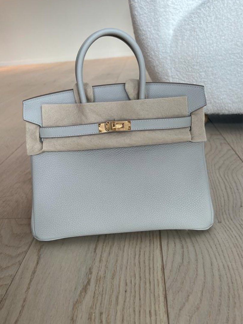 Hermes Birkin 30 Togo Gris Perle GHW Stamp U