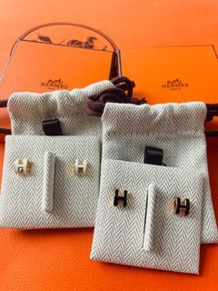 Hermes pop H earrings mini