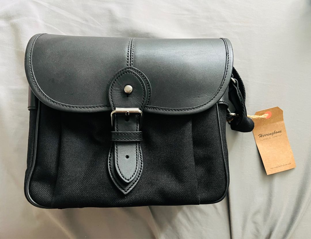 Herringbone camera bag shop