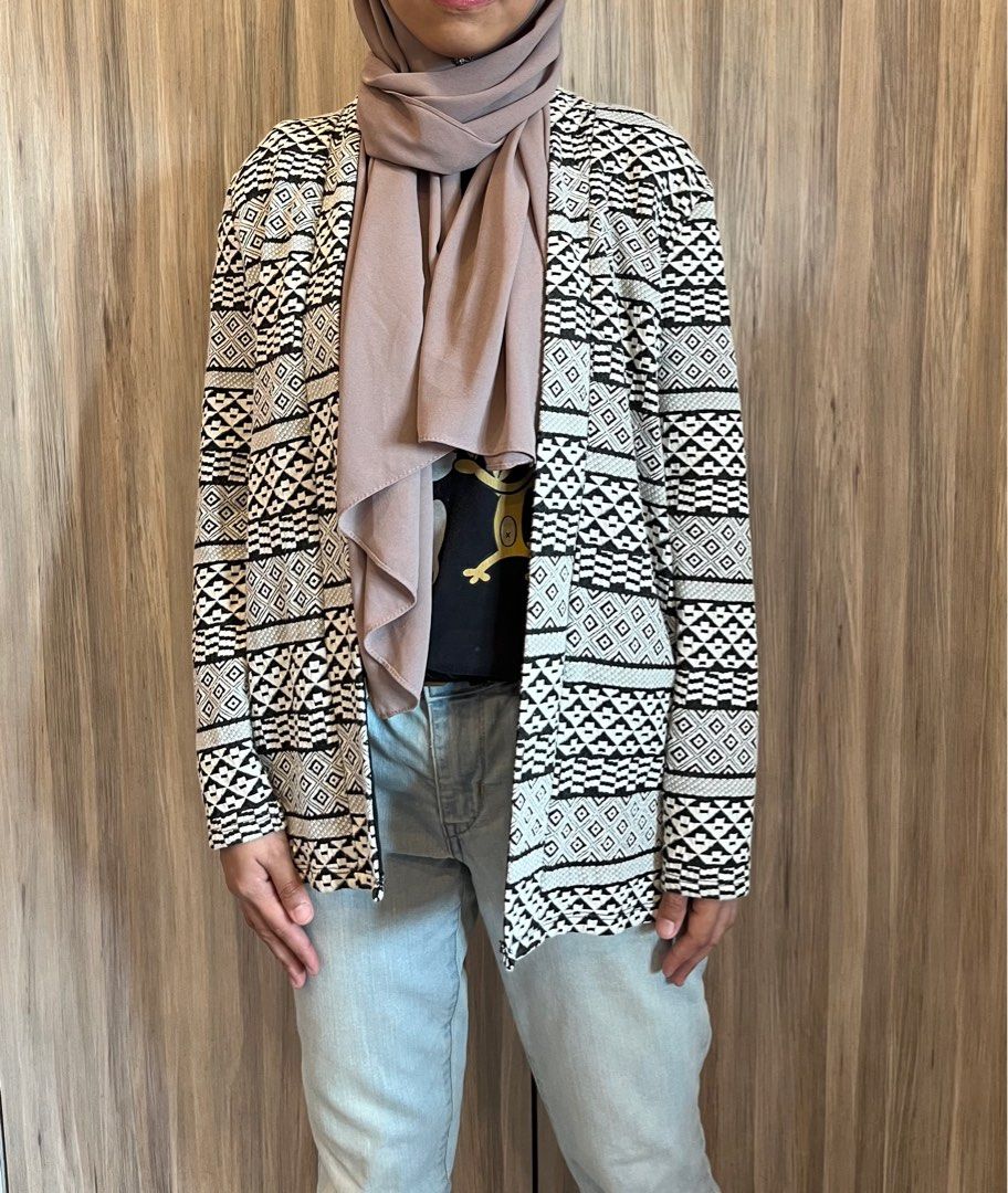 H M Aztec Cardigan Women s Fashion Coats Jackets and Outerwear