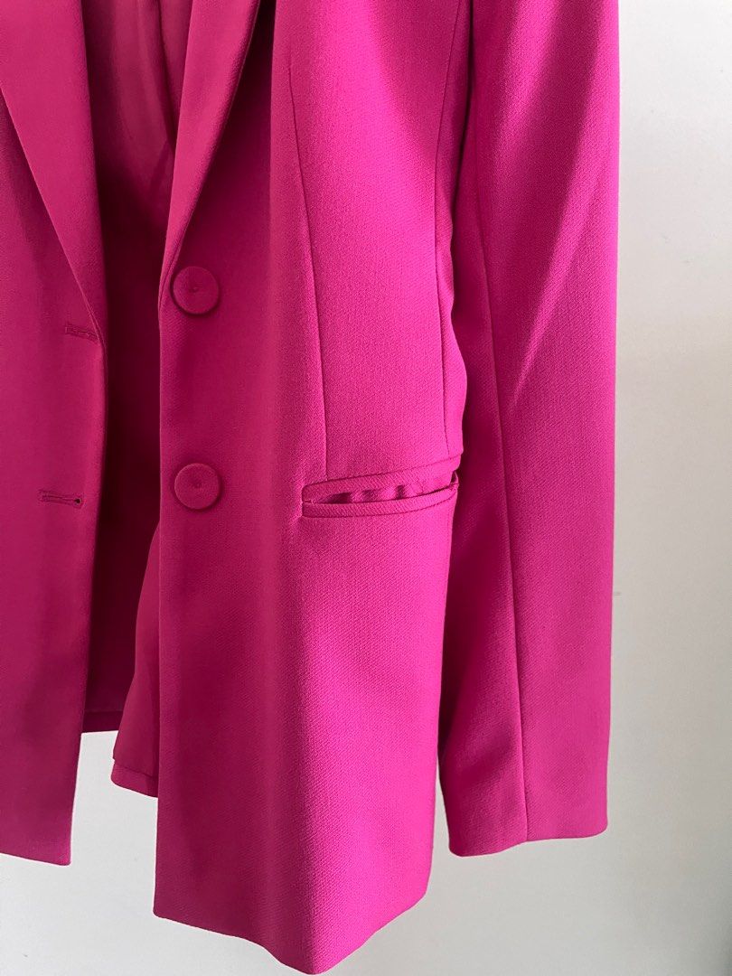 H M Hotpink Blazer