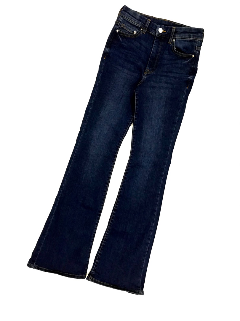 Hm mini flare high jeans shop