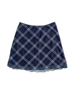 h&m plaid skirt
