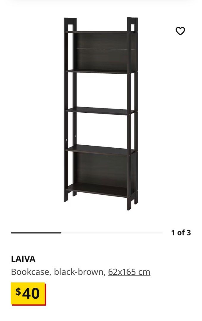 IKEA bookcase, Furniture & Home Living, Furniture, Shelves,