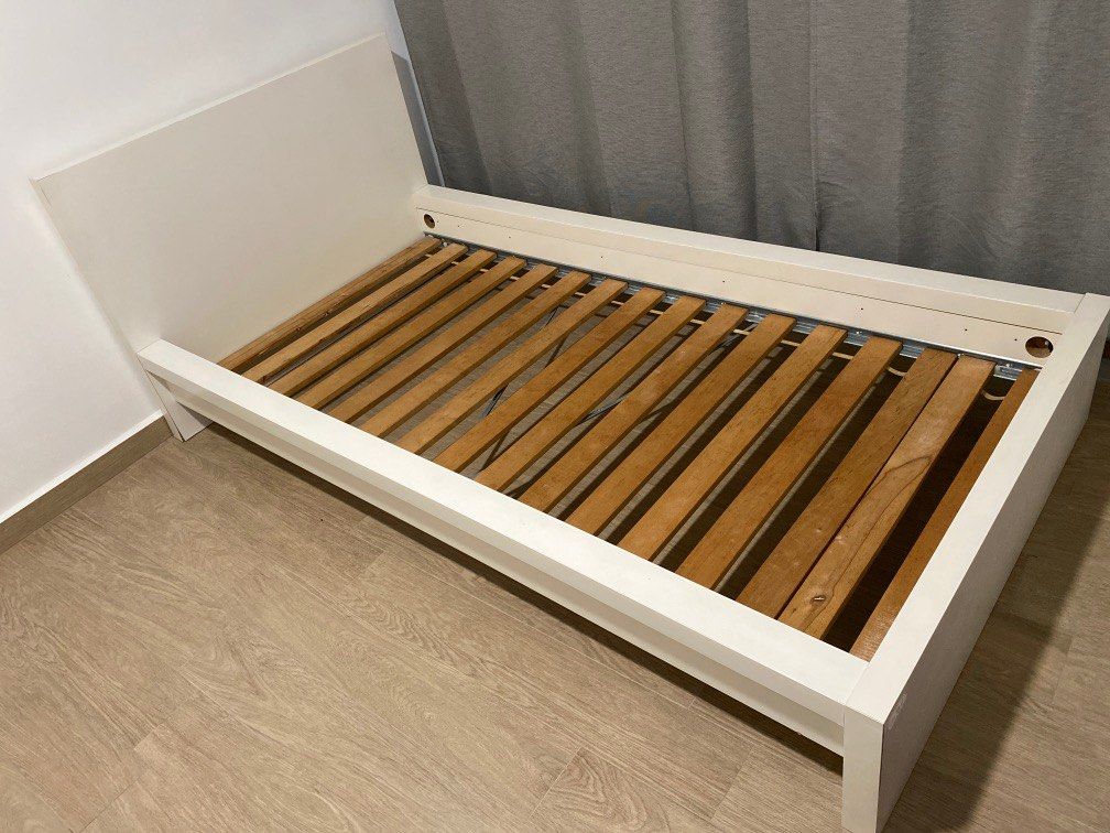 Ikea Malm Single Bed Frame, Furniture & Home Living, Furniture, Bed