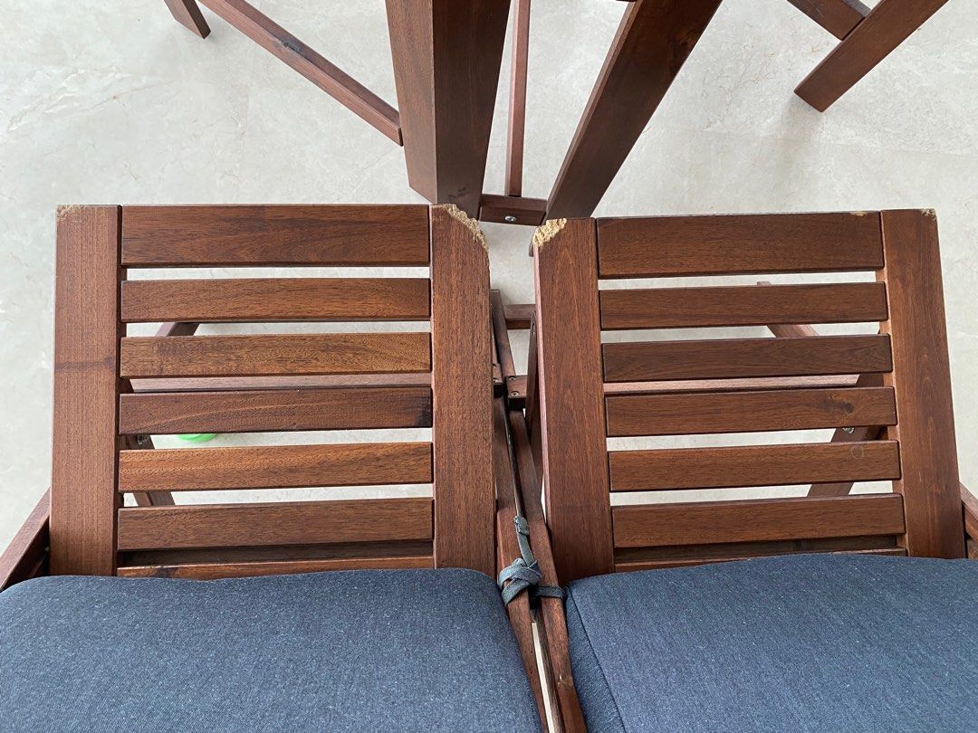 IKEA Outdoor dining table , Furniture & Home Living, Outdoor Furniture