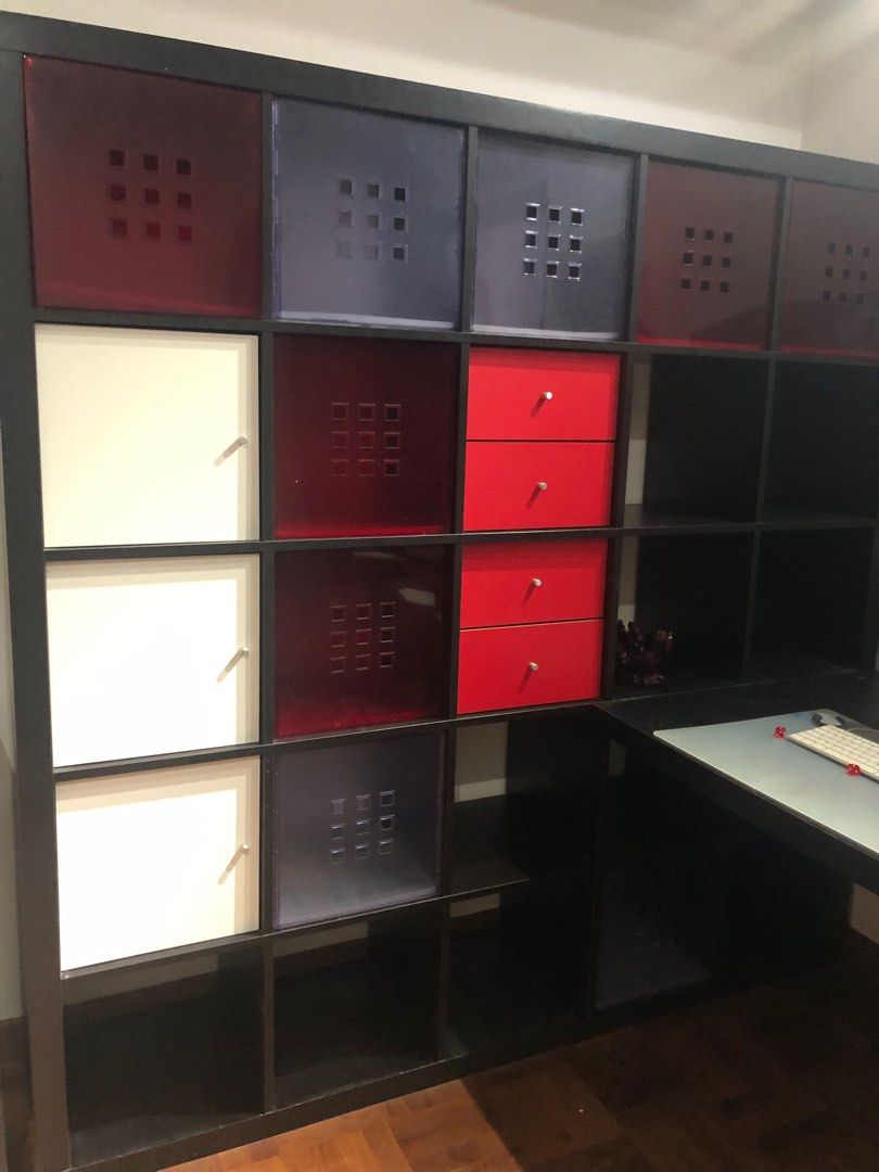 IKEA storage shelves, Furniture & Home Living, Furniture