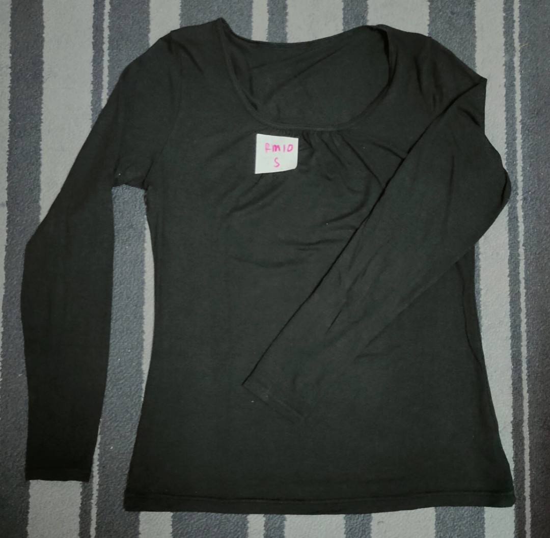 Inner hitam, Women's Fashion, Tops, Shirts on Carousell