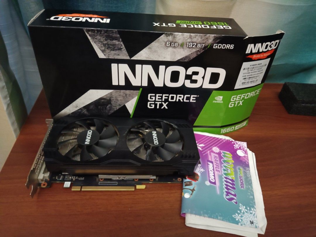 Inno3d 1660 super, Computers & Tech, Parts & Accessories, Computer ...
