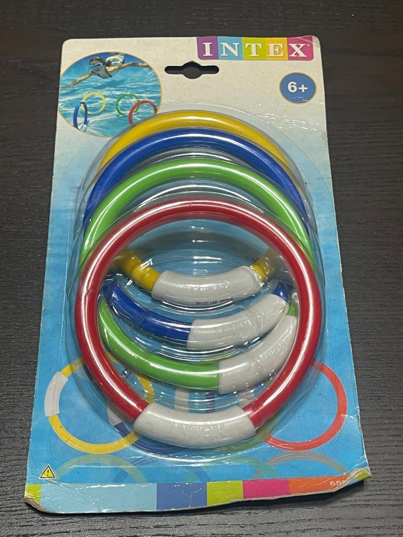 Intex under Water Dive rings, Hobbies & Toys, Toys & Games on Carousell