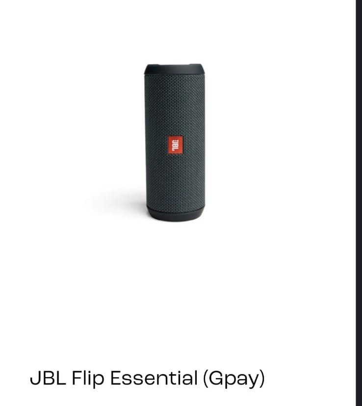 JBL Flip Essential (Gpay) voucher worth of $90 expired on 28 February 2023,  Audio, Soundbars, Speakers & Amplifiers on Carousell