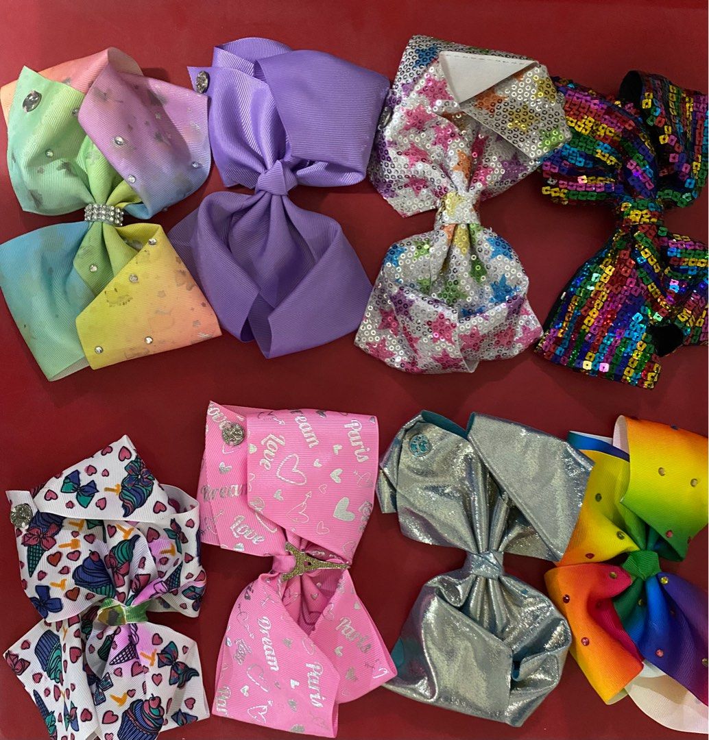Jojo Siwa bows (Category: Babies & Kids Fashion) located in Las Pinas. Submitted by bellagirl28 (Listing ID 1212168465, Image 2). Description: Jojo Siwa bows Price range from 200-500each depending on the design .