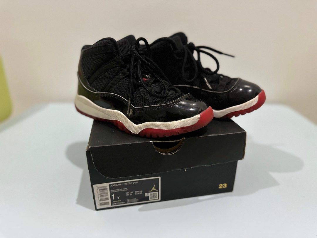 infant jordan 11 red