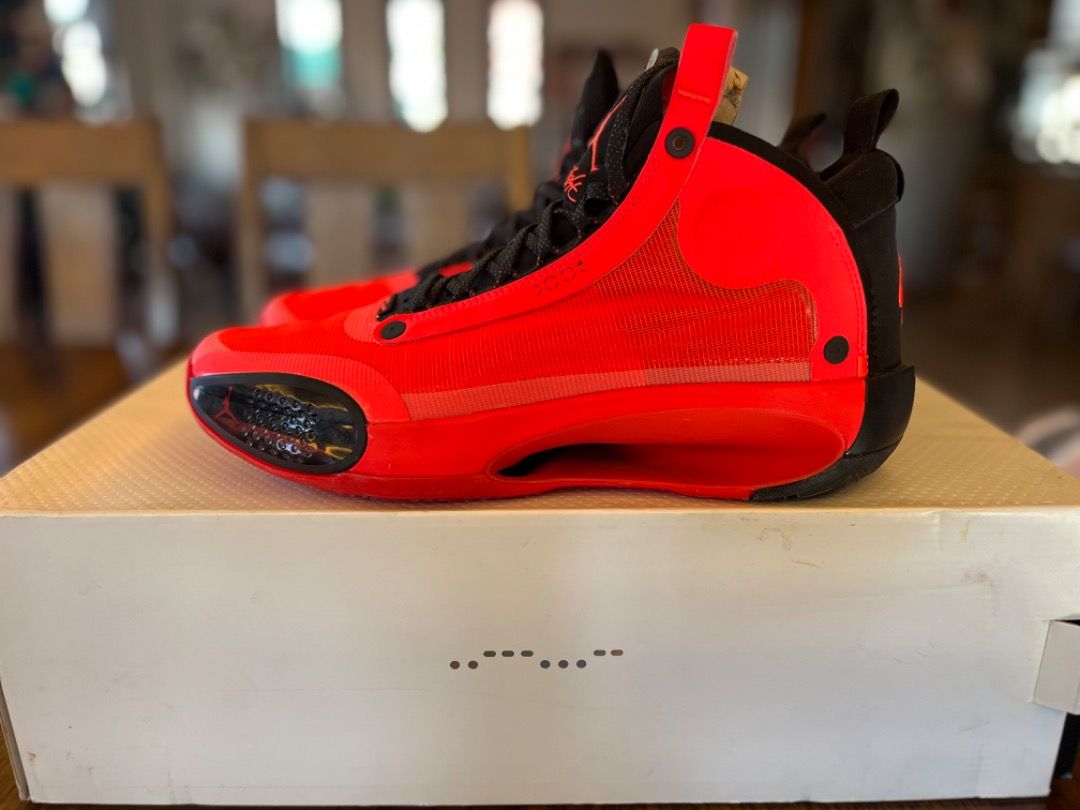 Jordan 34 red outlet