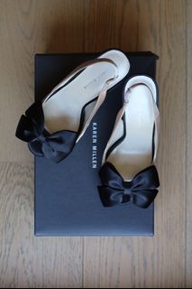 Karen Millen Bow Stilettos Size 37