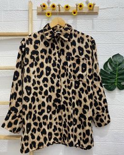 Kemeja Leopard Not Zara