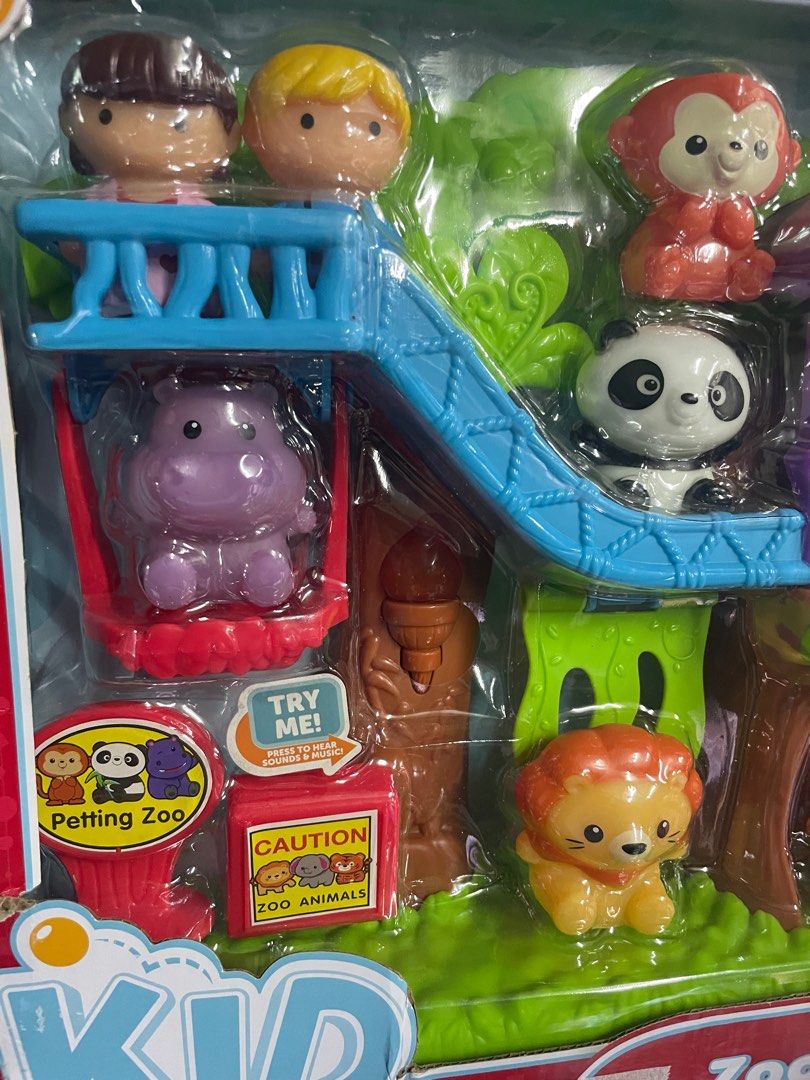 KIDS CONNECTION ZOO PLAY SET, Hobbies & Toys, Toys & Games on Carousell