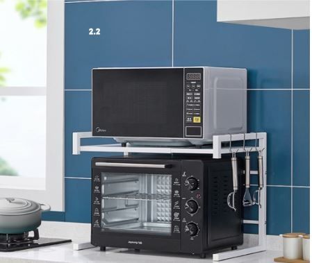 Kitchen Rack Microwave Shelf Kitchen Organizer Oven Rack Stainless