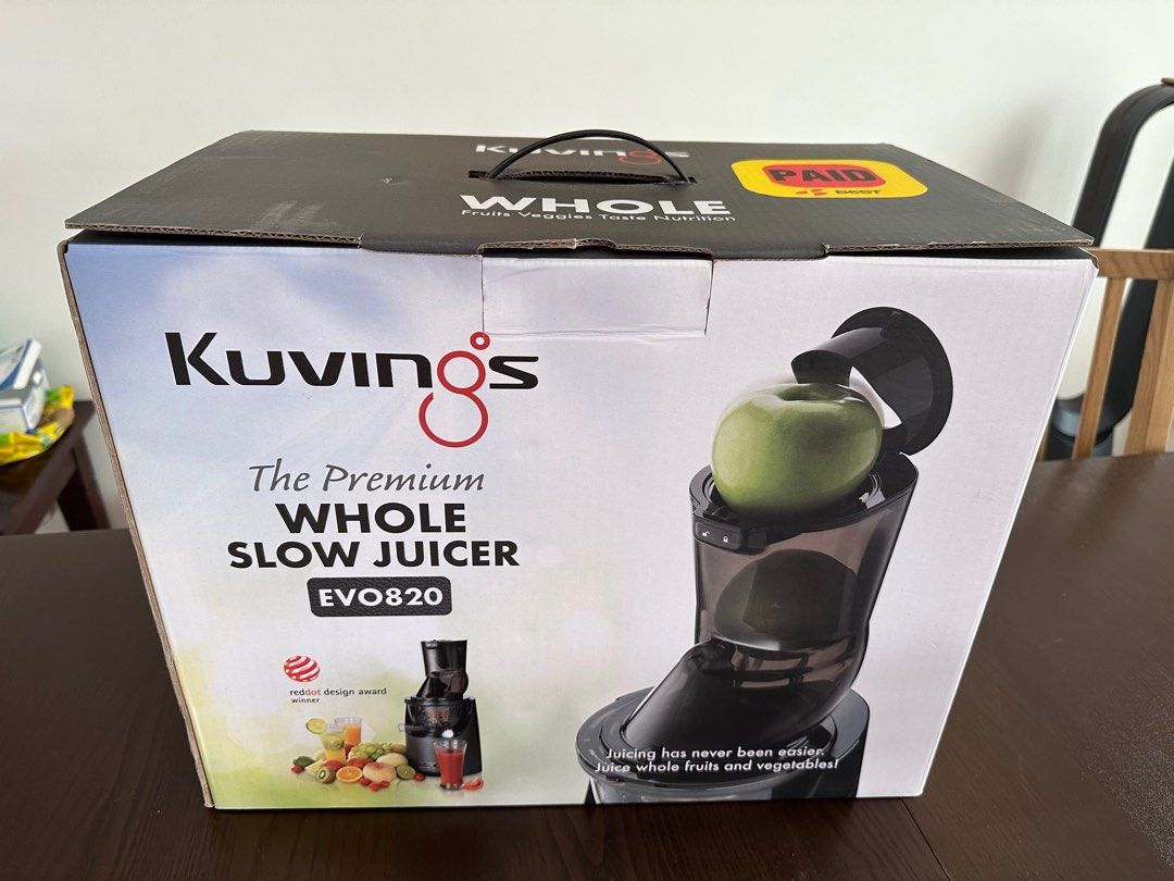 Kuving EVO820 Slow Juicer, TV & Home Appliances, Kitchen Appliances