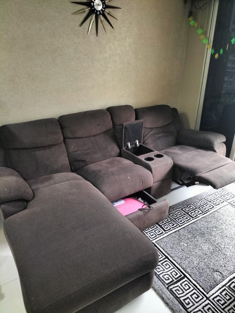 L shape Sofa, Furniture & Home Living, Furniture, Sofas on Carousell