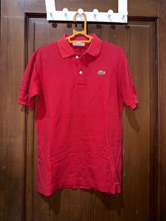 LACOSTE POLO MERAH