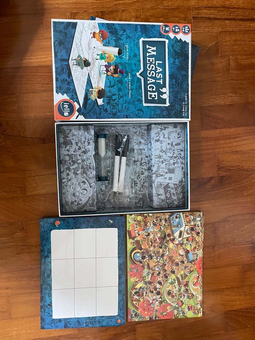Last Message Board Game, Hobbies & Toys, Toys & Games on Carousell