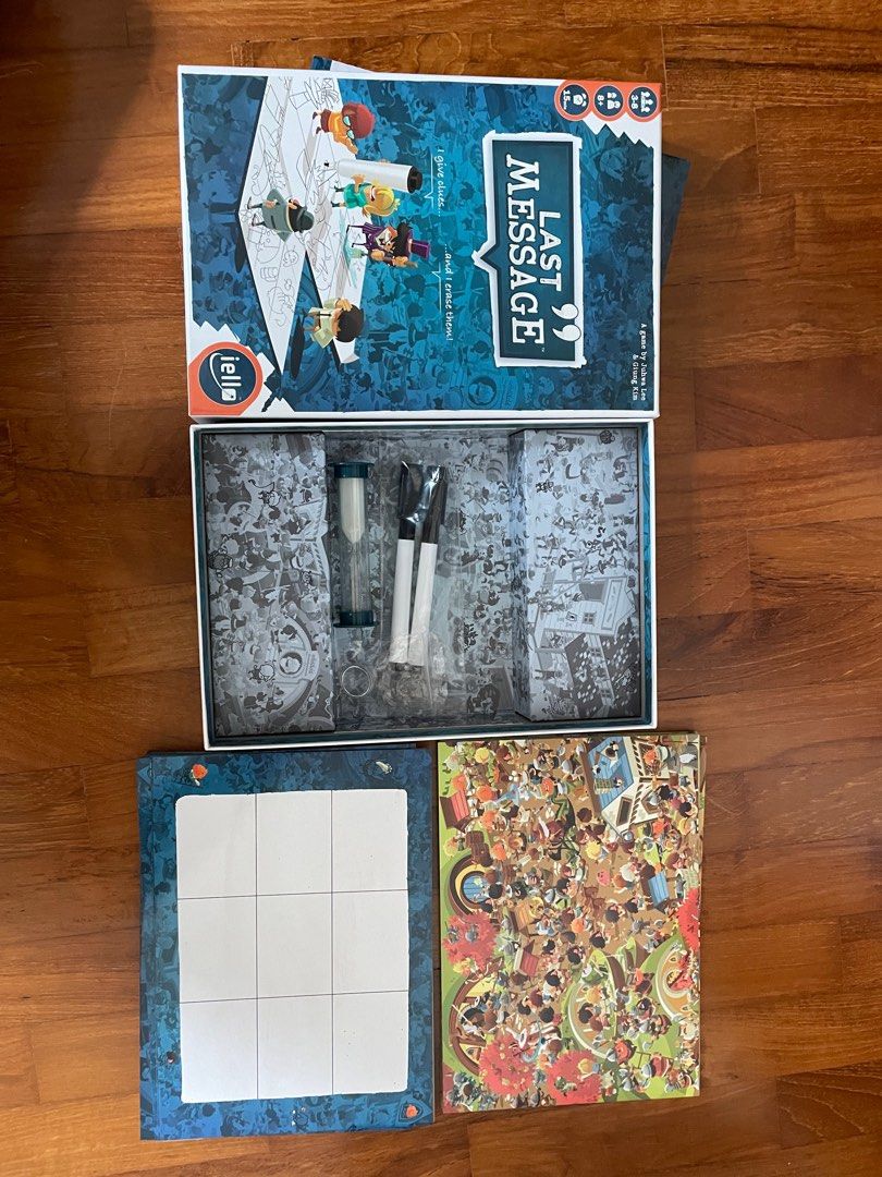 Last Message Board Game, Hobbies & Toys, Toys & Games on Carousell