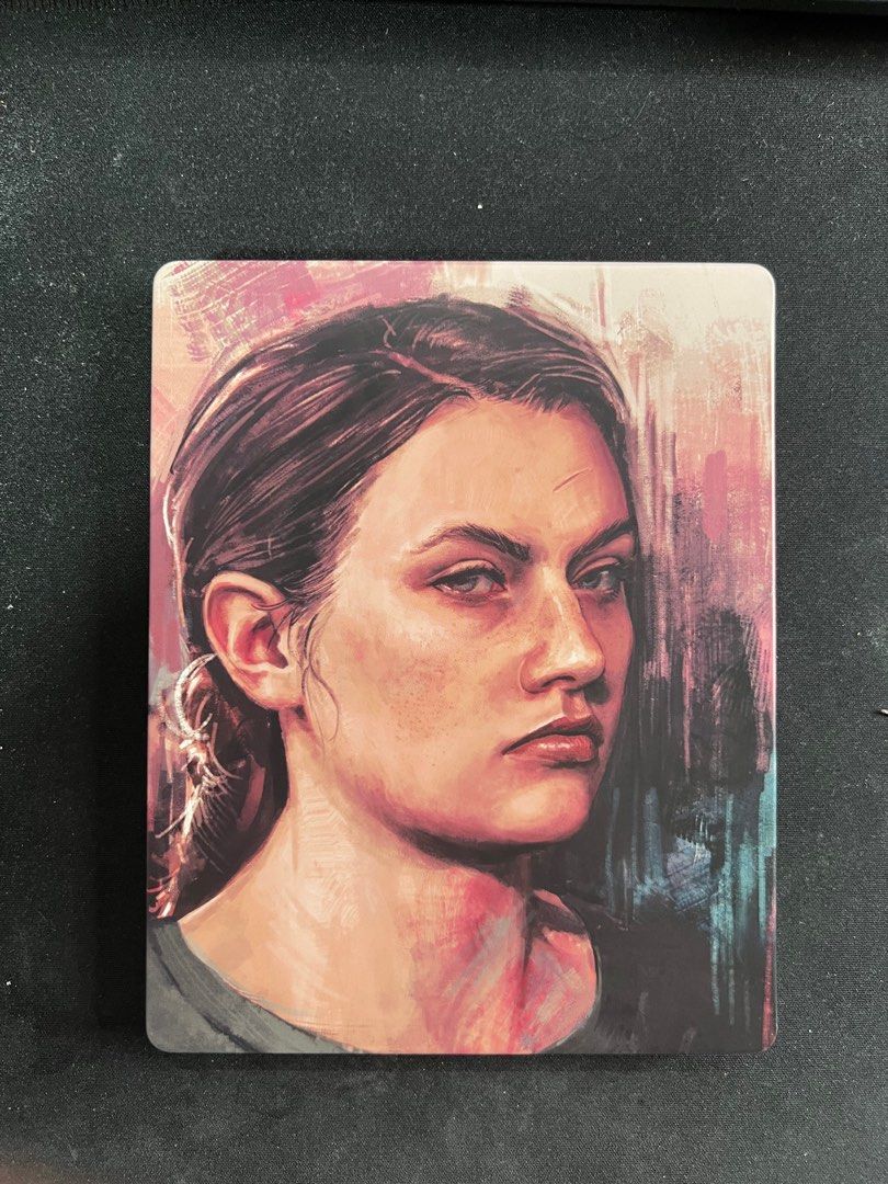 Last of us part 2 steel case+full game+artbook, Video Gaming, Video
