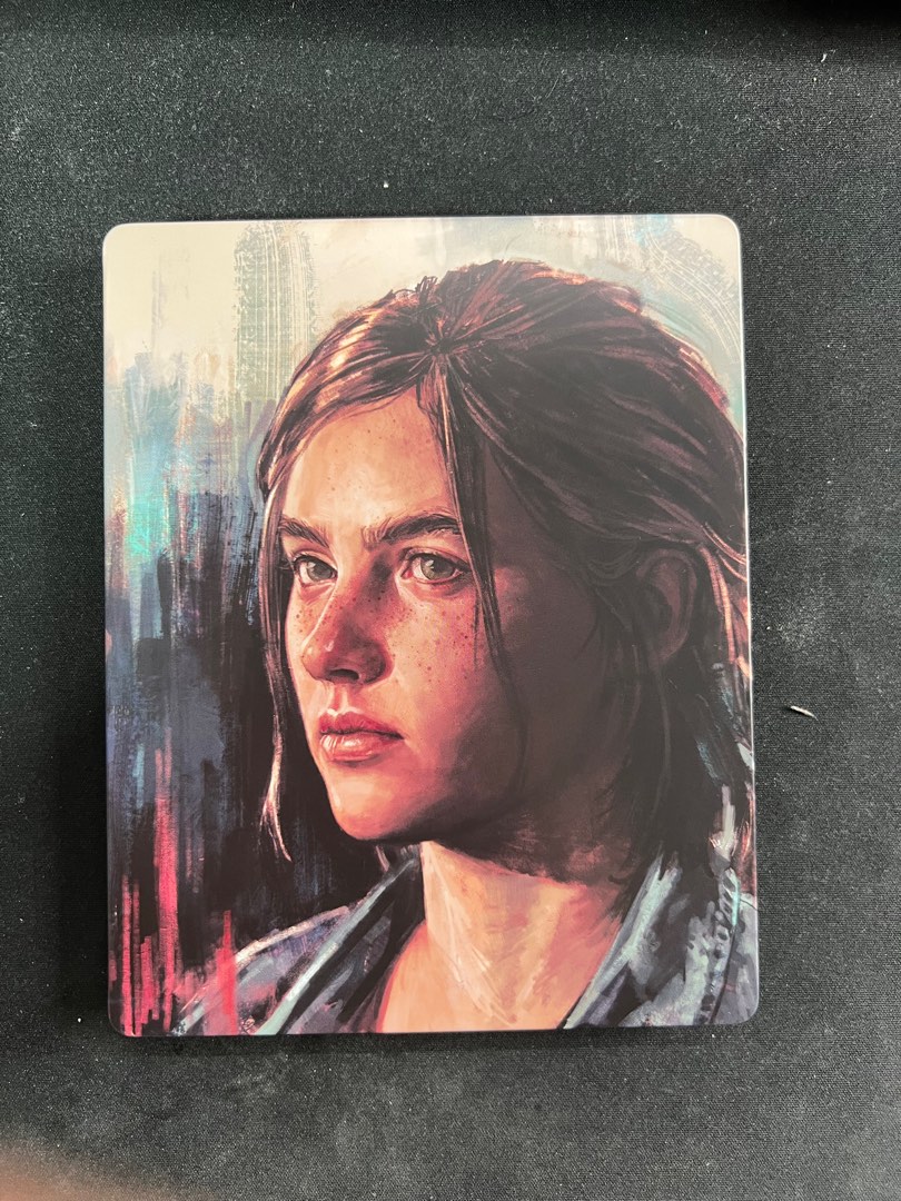 Last of us part 2 steel case+full game+artbook, Video Gaming, Video