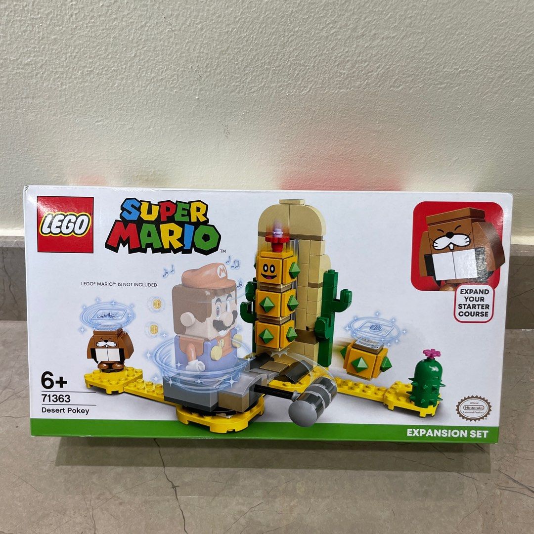LEGO 71363 Super Mario Desert Pokey Expansion Set Lego Hobbies Toys Toys Games on Carousell