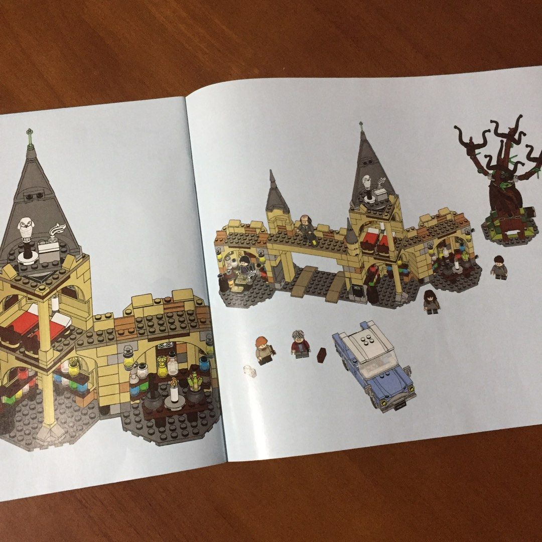Lego hogwarts whomping willow instructions cheap