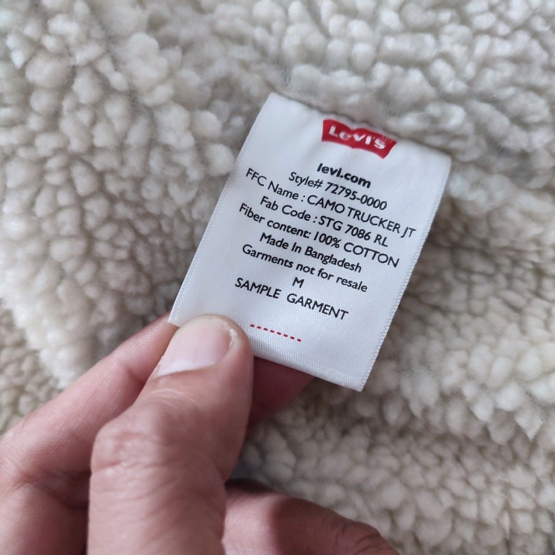 Levis sherpa new arrivals camo